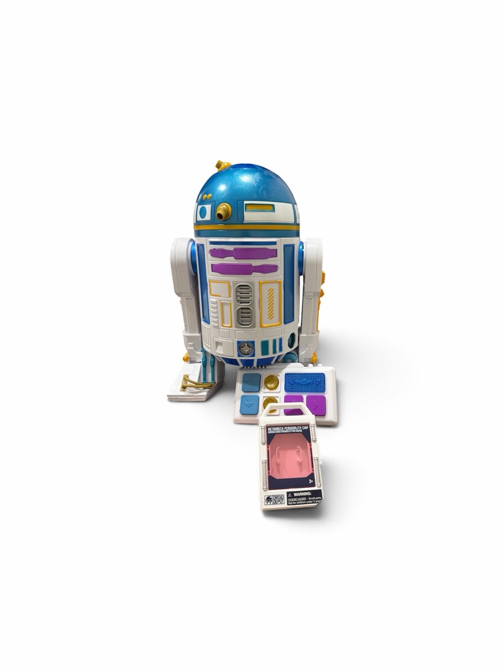 Star Wars R2-Style Droid Figure in Blue, White and Gold